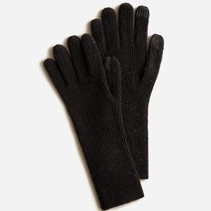 J. CREW | NWT Ribbed Tech-Touch Gloves in Supersoft Yarn